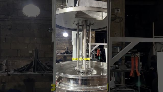 ДИССОЛЬВЕР И РОТОР-СТАТОР 3000 ОБ/МИН #QMM #machine