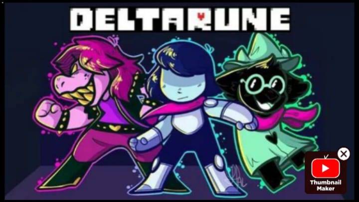 Играю в deltarune часть 1.