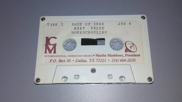 Home Schooling Side 1 - Marlin Maddoux interviews Mary Pride - 1988