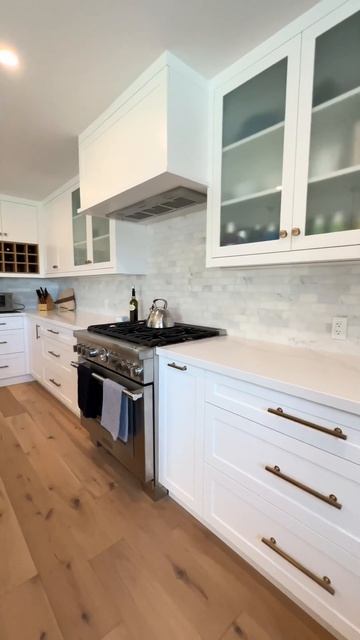 Wall Removal & Kitchen Transformation  #renovation #remodel