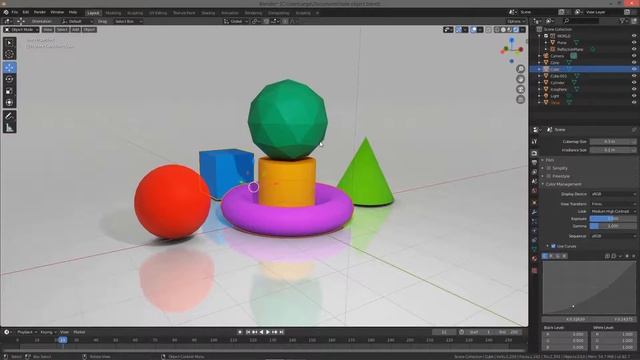 Menyembunyikan Objek di 3D Blender / HIDE