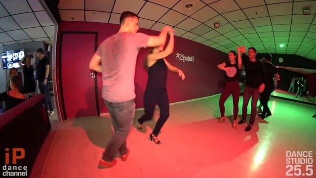 Salsa NY style. Ilia Berezhkov & Kristina Byzova || MAMBO party by Dance Studio 25.5