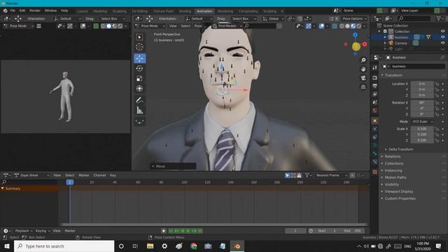 How To Speak Animation Of A Realistic Human Character In Blender || Blender Tutorials || D.J Tech