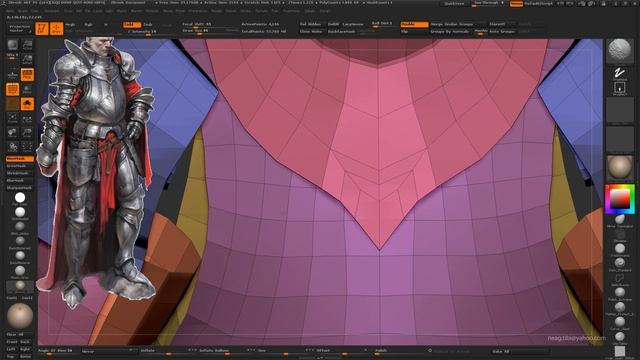 Tibi Neag Dracula Tutorial 08 Finishing gloves, further refining armor shells