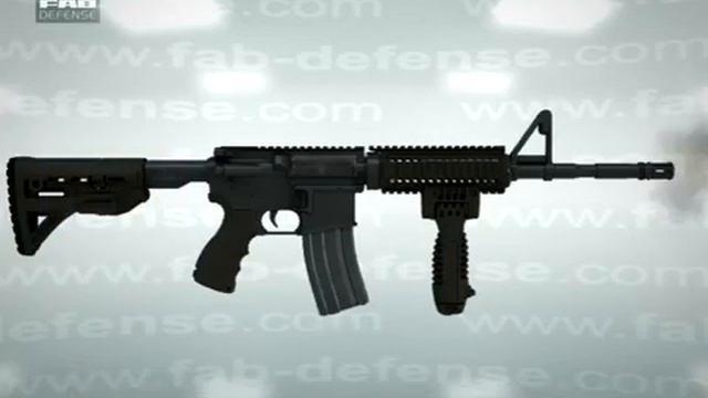 FAB Defense ,GL- Shock ,tactical carabine stock.mp4