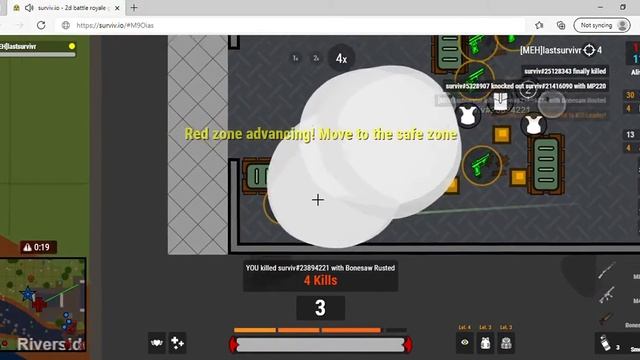 MEDIC=BEST ROLE??||Surviv.io 50v50 epic gameplays