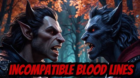 Incompatible Blood Lines #вампиры #оборотни #войныкрови