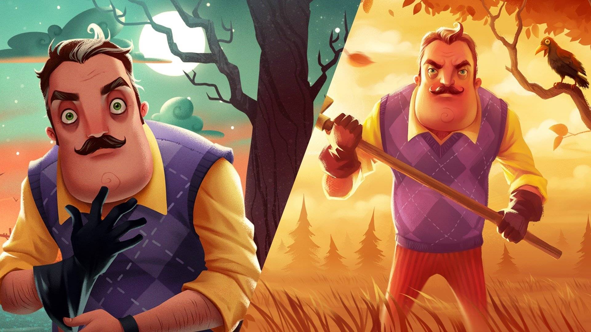 играю в hello neighbor 2 часть