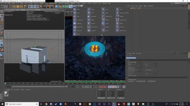 The Symbols | Speed Art | Cinema4D/Octane Render