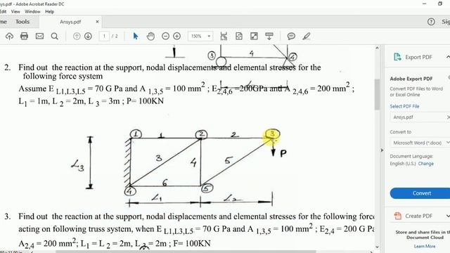 HOW TO ANALYZE TRUSS BY ANSYS MECHANICAL APDL 14.5 EASY