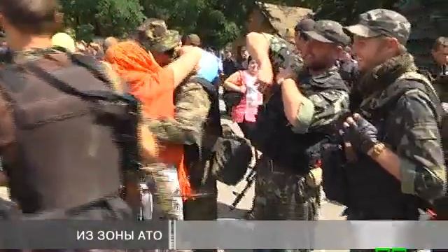 Новости МТМ - В Запорожье из зоны АТО вернулся «Гепард» - 30.07.2014