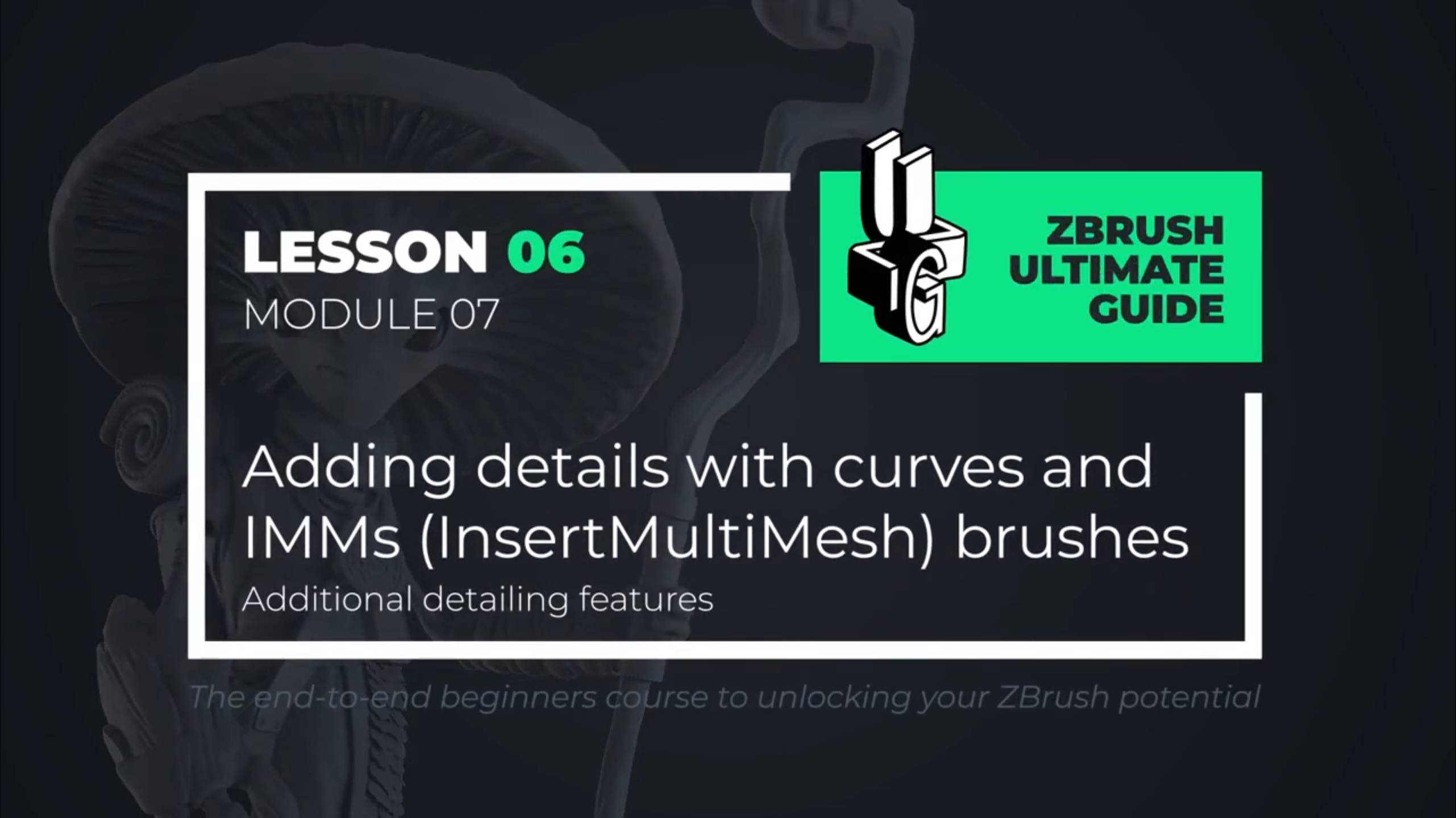 7-6 Insert Multi Mesh brushes IMMs