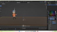 Combine Animations from Mixamo - Low Poly Character in Blender 4.0 | chapter 03