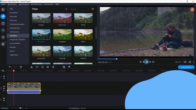 Wie Sie FILTER HINZUFÜGEN | Videobearbeitung (Tutorial 2021)