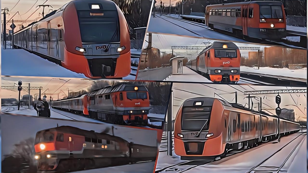 Морозный Вечер на Новгородском узле.