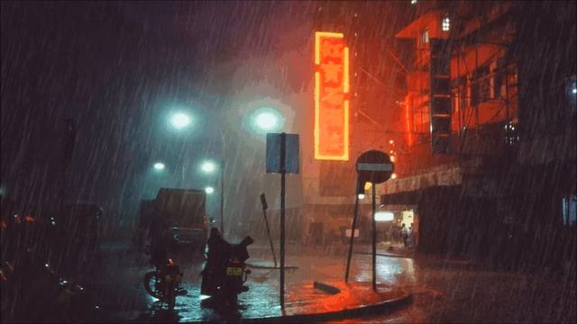 [Lofi/Chill Trap/Dark Ambient] ｗａｌｋｉｎｇ　ｕｎｄｅｒ　ｎｅｏｎ　ａｎｄ　ｎｉｇｈｔ　ｒａｉｎ
