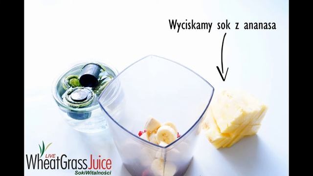 Pszenica, maliny, ananas, banan