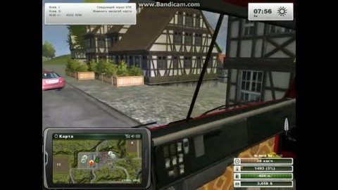 FarmingSimulator2013 2ч- собираем пшеницу