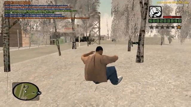 ПОНЧИК ТАЩИТ НА ПЕРЕСТРЕЛКЕ С АРМЕЙЦАМИ! GTA:CRMP AMAZING RP  #110