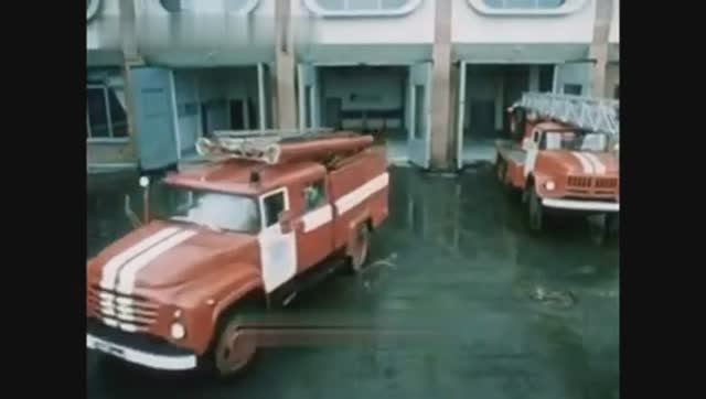 Пожарная охрана Ленинграда. СССР 1988год