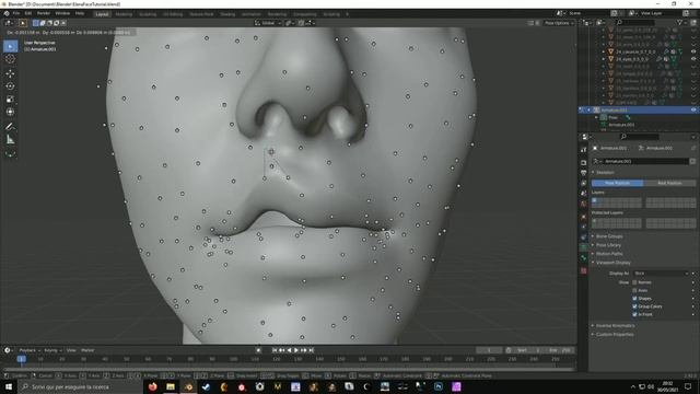 Rigging heads for RE Engine - Blender