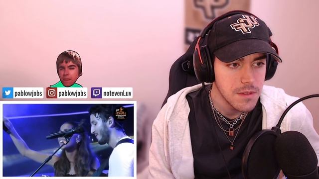 REACCIÓN A | SEBASTIAN YATRA, TINI - UN AÑO (LIVE)
