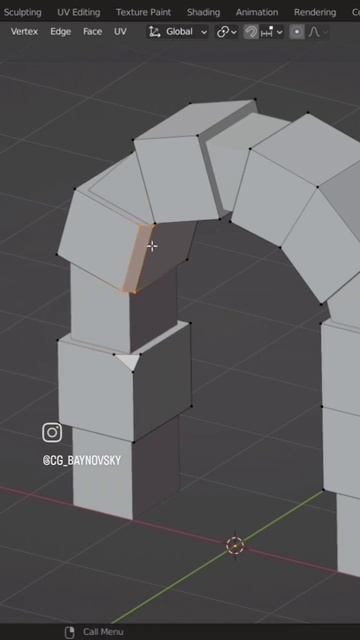 Создаю портал в #blender