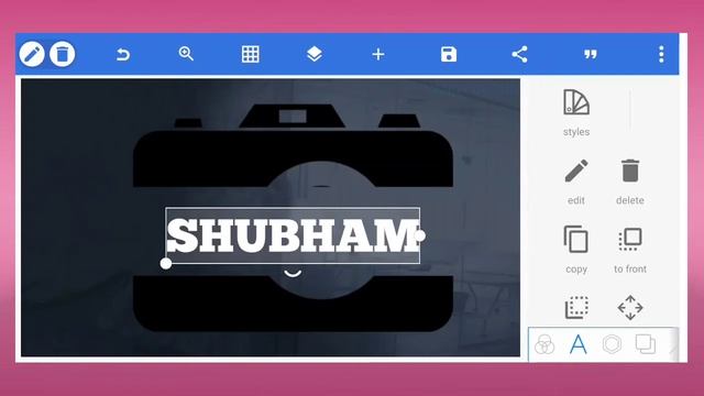 Photography Camera Pro Level Logo | Camera Logo Kaise Banaye |