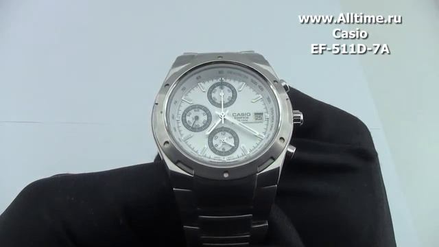 Мужские японские наручные часы Casio Edifice EF-511D-7A