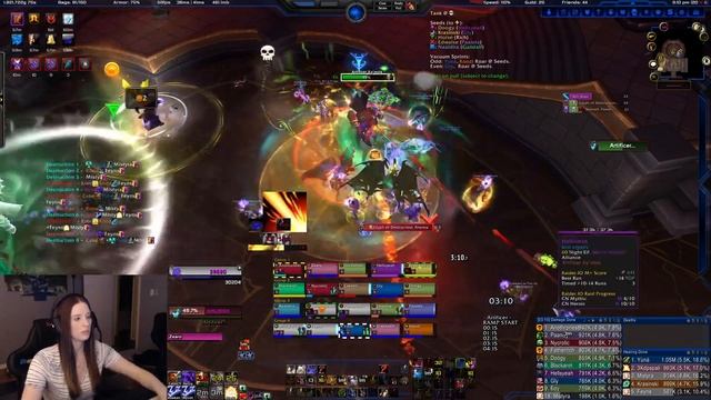 Mythic Artificer Xy'mox 5/10M - GM of Iron Legacy, US - Emerald Dream Disc Priest PoV