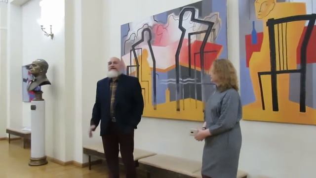 Борис Хохонов в галерее "Эгида" 4.10.18 - 1