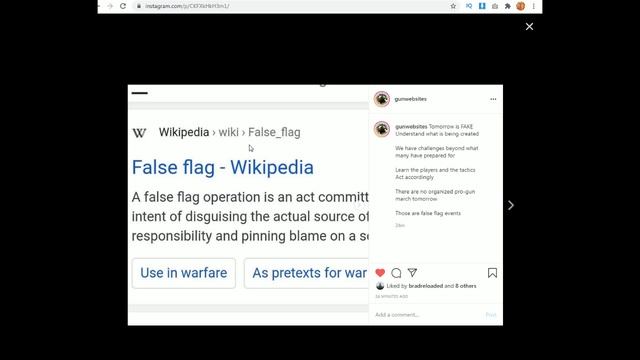 False Flag Events on Jan 16, 2021