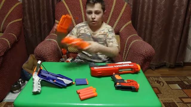 Обзор Нерф Элит Страйф Элит Рогатка Мега Магнус Мега Бигшок  купить в Nerf-x.ru
