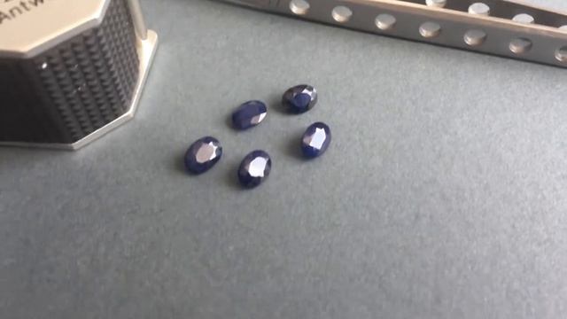 Сапфир Диффузия Овал 7х5 мм