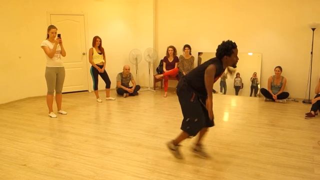 Afro And Dancehall Workshops By Karuk Gregoire @ Moscow (2014)
