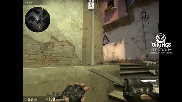 [Tutorial CS:GO] How to play T side map mirage by BOMMAN