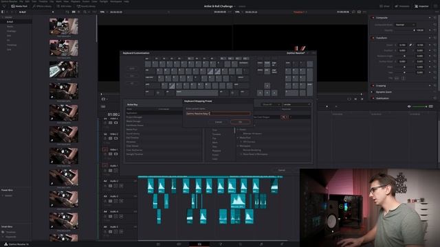 Edit Videos 2X FASTER with KEYBOARD SHORTCUTS in DaVinci Resolve - Speed Up Your Workflow
