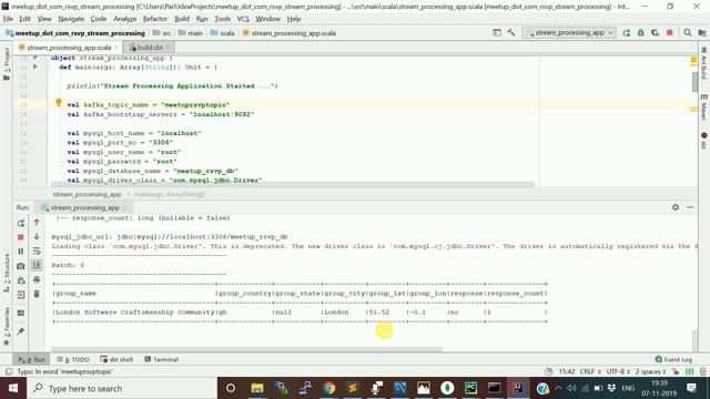 Apache Spark Project | Meetup RSVP Stream Processing | Scala | Demo | Part 7 | DM | DataMaking