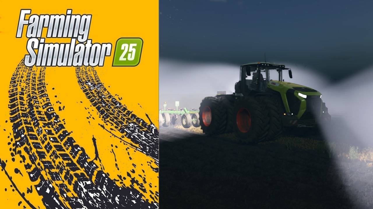 Утро | Вспашка | NEW Claas XERION | FS25 🐄🌻🌽