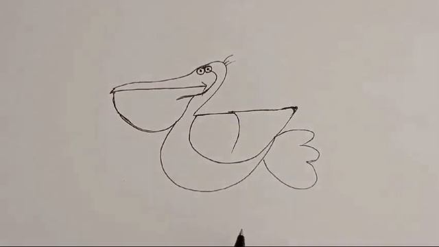 How To Draw A Pelican Pete From Number 2#pelican#pete#drawing