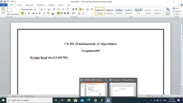 How to use MS-Word Tutorial for Beginners| Virtual University| How to solve and submit assignments|
