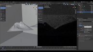 CINEMATIC LANDSCAPE WITH CINEMATIC LIGHTING IN 10 MINS | BLENDER(2.9)