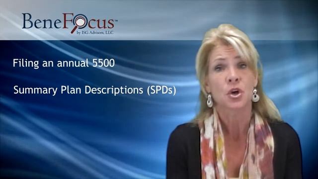 BeneFocus: ERISA Reporting Requirement