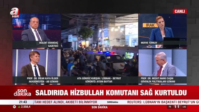 Beyrut'ta Son Durum Ne? Sahadan Sıcak Bilgiler A Haber'de... | A Haber