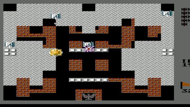 China 2008 (Battle City Hack) (NES, 1985) Уровень 32