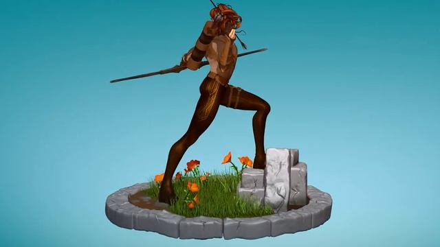 3D D&D Character Turntable | Potae Van'dir