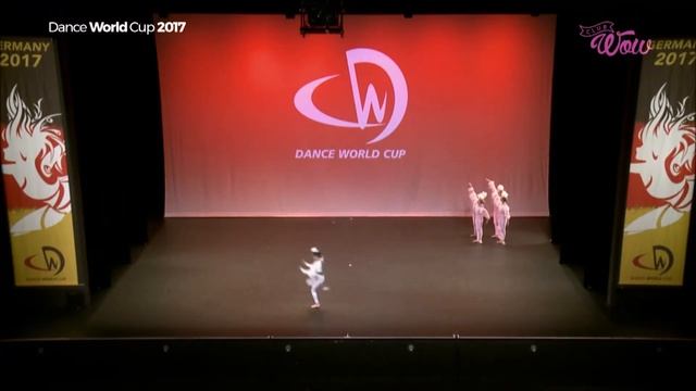 The Danceworks Eccles performing "Birds the Crimson Wing" at The Dance world Cup 2017