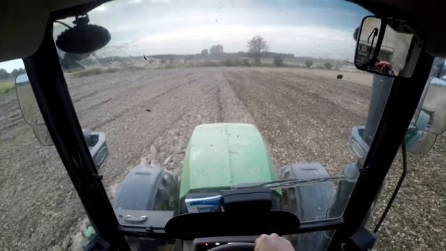 Dalsze siewy pszenicy, Amazone d9, John deere 6095mc