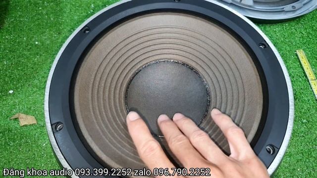 Loa bass rời bãi nhật 25 30cm đẹp ken