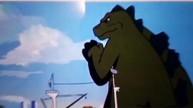 Годзилла 1978 vs чудовище